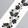 Tattoo on the body "butterflies in flowers" mix 16x3 cm