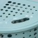 A corner underwear basket with a lid "Moletta", 45 l, 40 × 51 × 53 cm, turquoise color