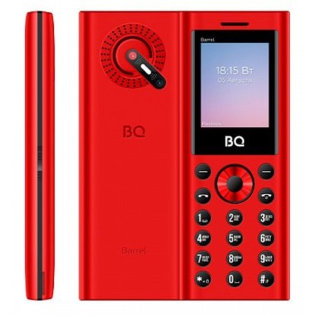 Cell phone BQ M-1858 Barrel Red Black-1