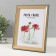 Photo frame plastic 15x20 cm "Tree with golden border" 17.6x22.6 cm