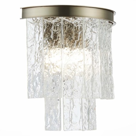 Sconces st. SL1230.101.02. Stabia. 2x60 watts, E14, 28x28 cm, Nickel color-4