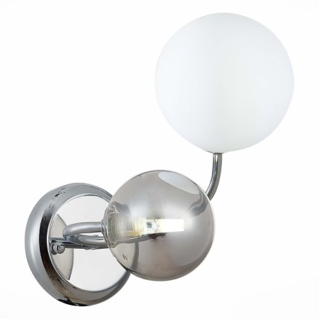Wall lamp EVOLUCE. Sle220911-02. FORMAE. 2x5 watts, G9, 4000k, 13x15 cm, chromium color