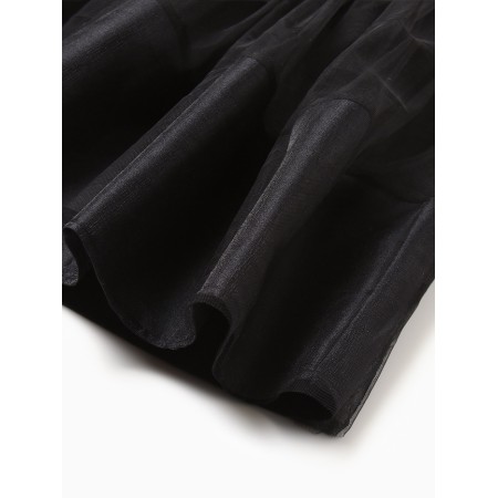 Платье детское нарядное KAFTAN рост 140, черный-12