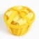 Set of terry decorative napkins Ethel "View 1" 30x30cm-3pcs, yellow color, 100% cotton
