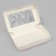 Confectionery packaging, a box with lamination "watercolor flowers", 20 x 12 x4 cm