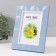 Photo frame plastic 10x15 cm "arc" blue 20.5x15.3 cm