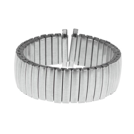 Solomon watch strap, 22 mm, metal, L-20 cm, silver-2