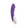 Vibrator Mystim Terrific Truman, silicone, purple color, 27 cm