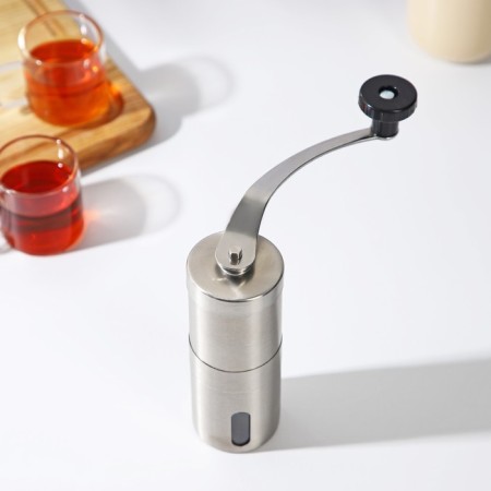 Mechanical coffee grinder Magistro Rodeo, 6 × 6 × 16.5 cm ceramic mechanism-3