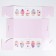 Capcake box, confectionery packaging, 6 cells "Made with Love", 23 x 16 x 10 cm