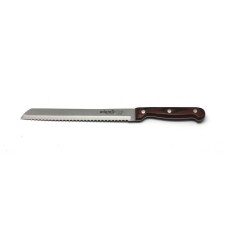 Atlantis bread knife, dark brown color, 20 cm