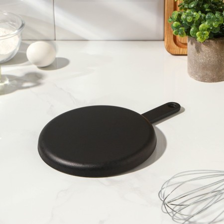 Skoroda pancake cast -iron “circle”, d = 18 cm, cast -iron handle-1