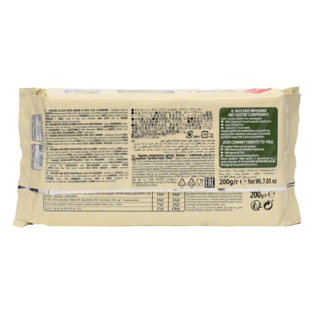 Crackers with olive oil and rosemary "Delser" 200 gr.-1