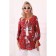 Female blouse, size 42, red color