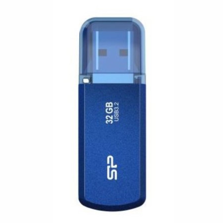 USB flash drive 32 Gb Silicon Power Helios 202 Blue USB 3.0 / aluminum / SP032GBUF3202V 106986-1