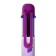 Balloon handle Calligrata, automatic, 6 color, with a pattern, mix
