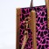 Bag Female Tout with zipper, pink color