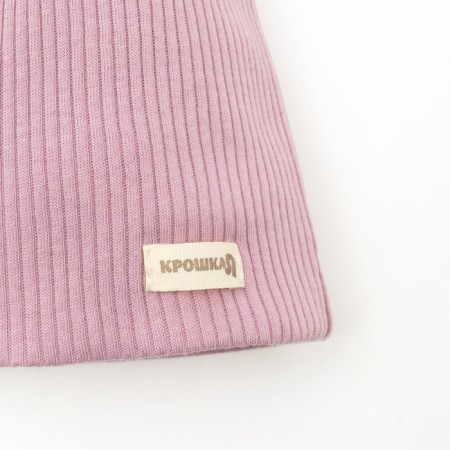 A cap for a girl baby, I am Basic Line, size 40, pink color-1