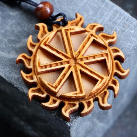 Kolovrat's amulet Cedar, brings good luck and fertility-7