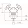 Kitchen mixer "RMS" KSL65-279F, two-wound, zinc, chrome