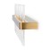 Bra Maytoni Mod173WL-L15BS3K, LED, 15W, 8x41.1x18 cm, 300lm, brass color