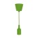 Cartridge E27 Silicone with a cord 1 m green rexant
