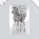 Stamp for creativity Silicon "Zebra" 9x6 cm