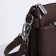 Cross-Bodi Bag on a zipper, brown color
