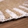 Wicker rug round 80 cm