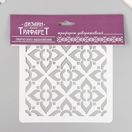 Tile stencil 15x15 cm-2
