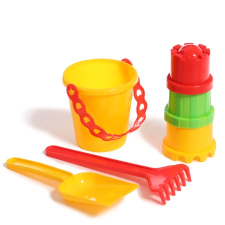 Set for playing sand No. 6, Mix color-10