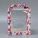 Box for small cake, confectionery packaging, Pattern, 15 x 15 x 18 cm