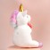 Soft toy "Unicorn" with flowers