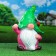 Garden figure "Dwarf with God's cow" 40x31x23cm