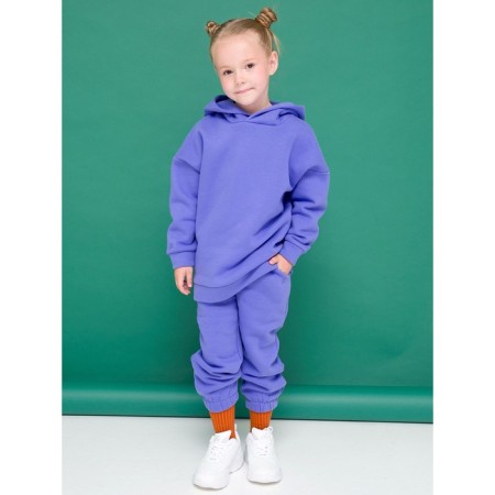 Children's pants, height 98 cm, purple color-4