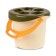 Sanding set-spine, khaki-brown
