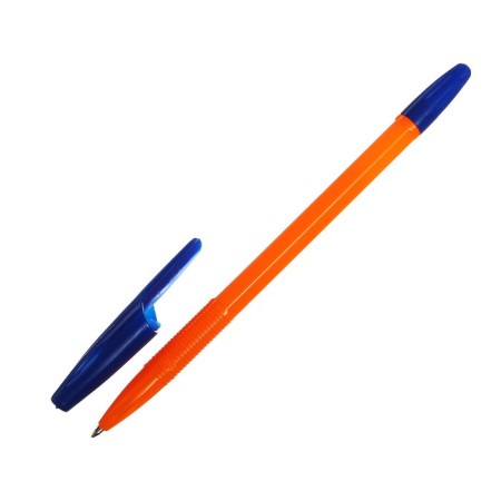 Ballic handle Office Style 820, Node 1.0 mm, blue ink, Orange neon case-2