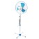 Fan Luazon LOF-01, floor, 45 watts, 3 modes, white-blue