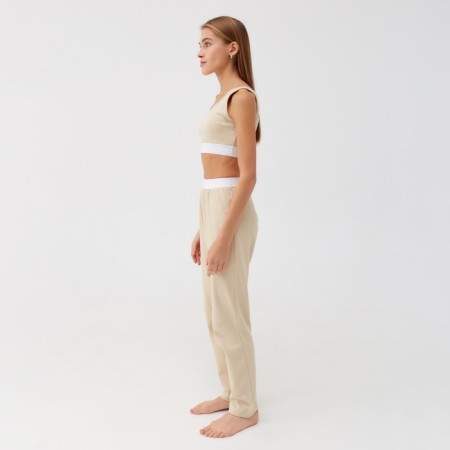 Pants Years Minaku: Home Collection Beige Color, Rr. 48-1