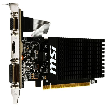 Video card MSI GeForce GT 710 (2GD3H LP) 2G, 64BIT, DDR3,954/1600, DVI, HDMI, CRT