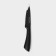 Knife for vegetables kitchen Magistro Vantablack, blade length is 8.9 cm, black color