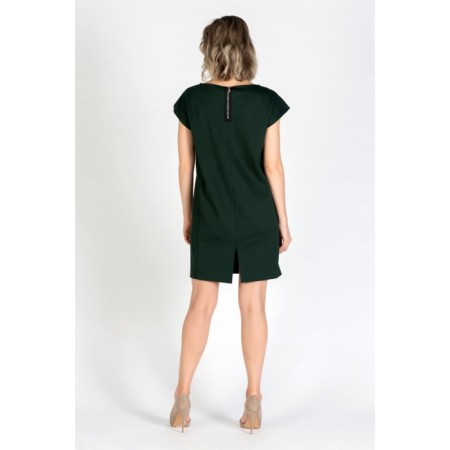 Women's dress, size 44, green color-2