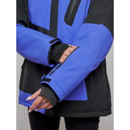 Ski costume female, size 54, blue color-9