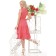 Women's dress "Thin feelings", size 50