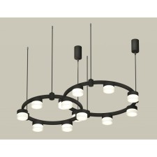 Ambrella Light Acrylic lamp, XR92091002, GX53 LED 12 W, black sand, white matte