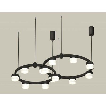 Ambrella Light Acrylic lamp, XR92091002, GX53 LED 12 W, black sand, white matte