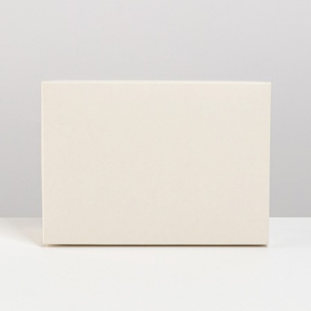 Gift folding box, packaging, "beige", 21 x 15 x 7 cm-1
