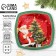 Plate flat New Year's expensive attention of the Happy New Year, 20 cm, glass