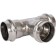 The tee of equivalent Rommer RSS-0013-000042, VPR, D = 42 mm, press, stainless steel