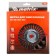 Brush for Ushm Matrix, D = 100 mm, landing 22.2 mm, flat, twisted wire 0.5 mm